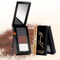 Menow Brush 3 Colors Waterproof Eyebrow Powder Wholesale Cross-border Beauty Foreign Trade Brand Cosmetics OEMODM Factory Customization. 