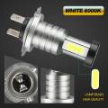 Kqueebee 6 PCS H7 Combo LED Headlight Kit Bulbs High Low Beam 6000K Kit 240W 52000LM & 100W 30000LM. 