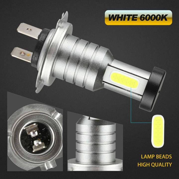 Kqueebee%206%20PCS%20H7%20Combo%20LED%20Headlight%20Kit%20Bulbs%20High%20Low%20Beam%206000K%20Kit%20240W%2052000LM%20&%20100W%2030000LM%20-%20Image%203
