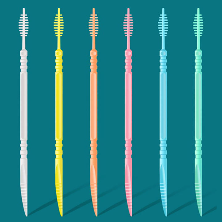 300pcs%20Plastic%20Double-head%20Interdental%20Brush%20Dental%20Floss%20Stick%20Mouth%20Hygiene%20Plastic%20Toothpicks%20Toothbrush%20Teeth%20Cleaning%20Brush%20-%20Image%204