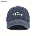 Anrushide Instagram retro gray baseball cap women's summer American washed Original big head circumference trend autumn and winter show face small. 