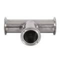 FORIDE 3 Pcs 1.5Inch 38mm Sanitary Tri Clamp 3 Way Tee 304 Stainless Steel Sanitary Ferrule Tee Connector Pipe Fitting. 