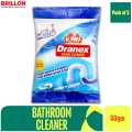 KIWI Dranex Heavy Duty Drain Cleaner 50g Pouch | Cleans Blocked Drain Pipes In 30 Minutes | Pack of 3. 