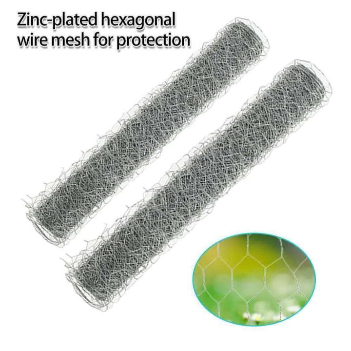 Metal%20Wire%20Chicken%20Rabbit%20Poultry%20Fence%20Netting%20Crop%20Protection%20Net%20Hexagonal%20Gaanized%20Mesh%20for%20Garden%20Courtyard%20Farm%20-%20Image%202
