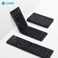 COTECi Folding Bluetooth Keyboard Wireless Silent Ipad Mobile Phone Tablet Universal Notebook Compact Portable and Comfortable Keyboard. 