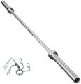 Olympic 5 Feet Weight Lifting Bar 50mm with 2pcs lock. 