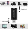 Video Capture Card HDMI to USB Game & Video Capture USB 2.0 Video Capture. 