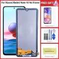 HaohuishopSpecial 6.43| Super Amoled For Xiaomi Redmi Note 10 LCD Display with Touch Screen Digitizer Assembly For Redmi Note10S M2101K7AG Display. 