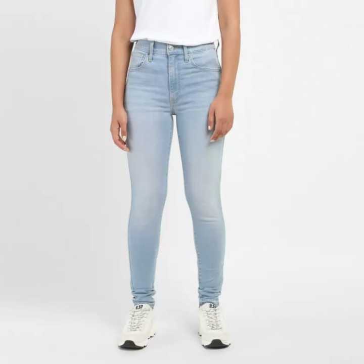 LEVI'S 711 Skinny Mid Rise Blue Jeans For Women 21306-0539