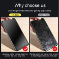 Xmart AG Matte Glass for iPhone X Xr XS Max 11 12 13 14 15 Pro Max - 9H ESD Black Gaming Tempered Screen Guard. 