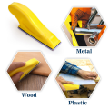 Nullmul Micro-Type Sander Kit with 50Pcs Sand Paper, 80 to 400 Grit Sandpaper Sheets 3.5 X 1.1 Inch Wet Dry Detail Sandpaper. 