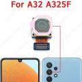 Original Front Back Camera For Samsung Galaxy A32 A325F Rear Backside Facing Selfie Frontal Camera Module Flex Spare Parts. 