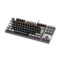 LENOVO LECOO GK304 RGB WIRED TYPE C MECHANiCAL KEYBOARD 87 KEY BLUE SWITCH. 