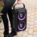 W-King Speaker Karaoke Bluetooth Portable Wireless T9 Pro 2Mic Party Box Original Speaker Travelling Portable WKING. 