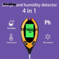 Difutagui Wenefang Sutuiying Soil PH and Humidity Tester Nutrient Water Tester High Precision Fifty percent discount Sales promotion Bargain price Household Gardening Flower Grass Fertility Meter 1PC. 