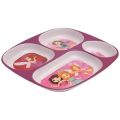 Dinewell Kids Rectangle Plate Animate, DWC2126. 