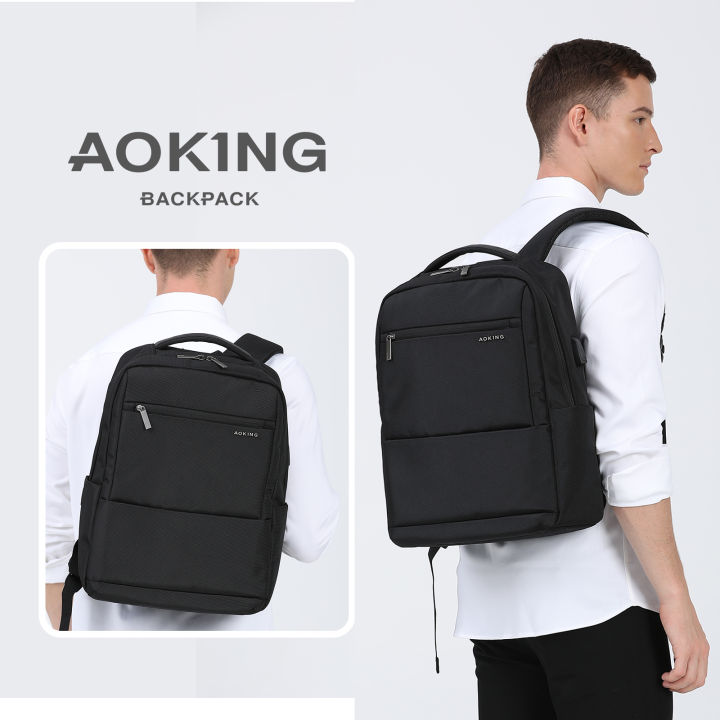 Aoking Business Backpack / Laptop Bag for Men & Women (Unisex) with ...