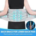 1Pcs Back Brace for Lower Back Pain Relief with 2 Stays, Lumbar Support Belt with Breathable Mesh for Heavy Lifting and Sciatica Pain Relief. 
