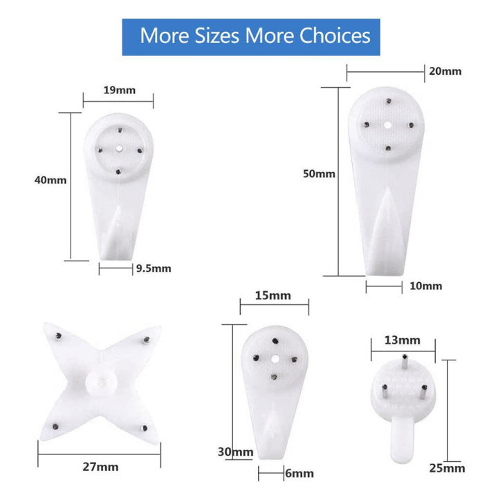 40Pcs%20Invisible%20Nail%20Screws%20Wall%20Hooks%20Picture%20Hangers%20Traceless%20Photo%20Hook%20Multi%20Function%20Picture%20Painting%20Frame%20Hanger%20-%20Image%204