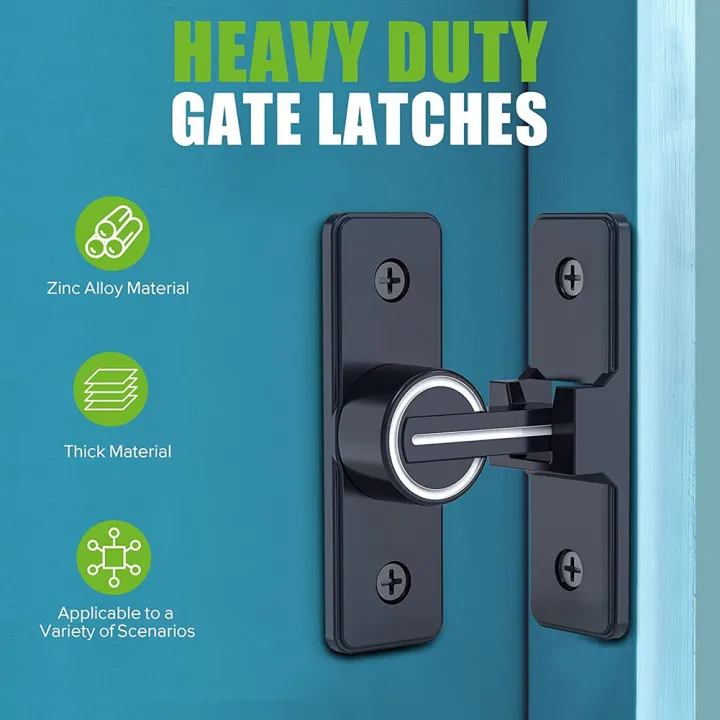 NAMUNY%20Barn%20Door%20Lock%20Hardware,%2090%20Degree%20Heavy%20Duty%20Gate%20Latches%20Flip%20Latch%20Safety%20Door%20Bolt%20Latch%20Lock%202%20Pack%20-%20Image%207
