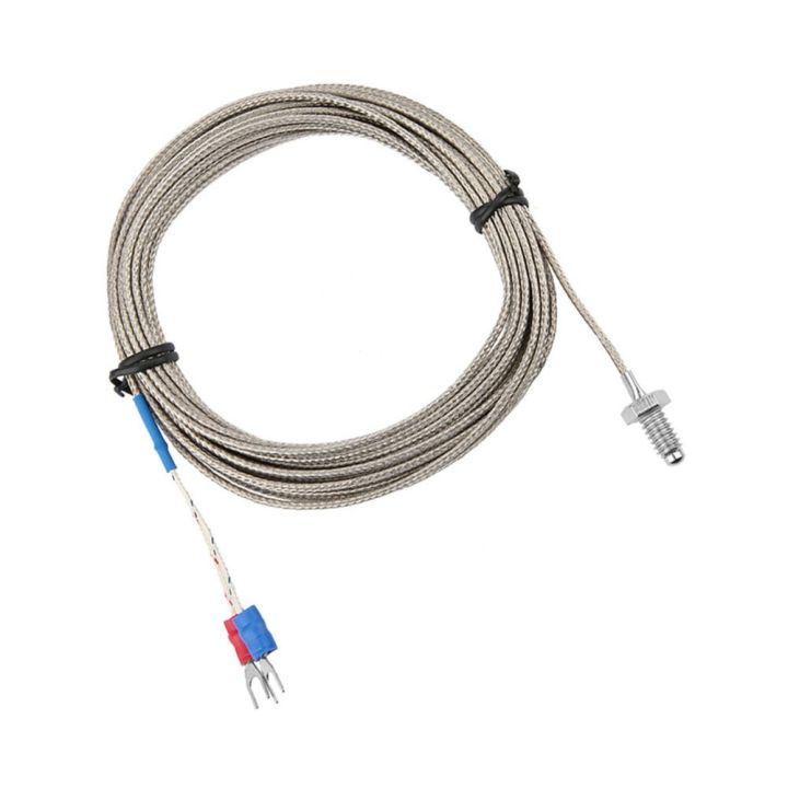 Temperature Detector M6 Screw Thread K Type Thermocouple Metal ...