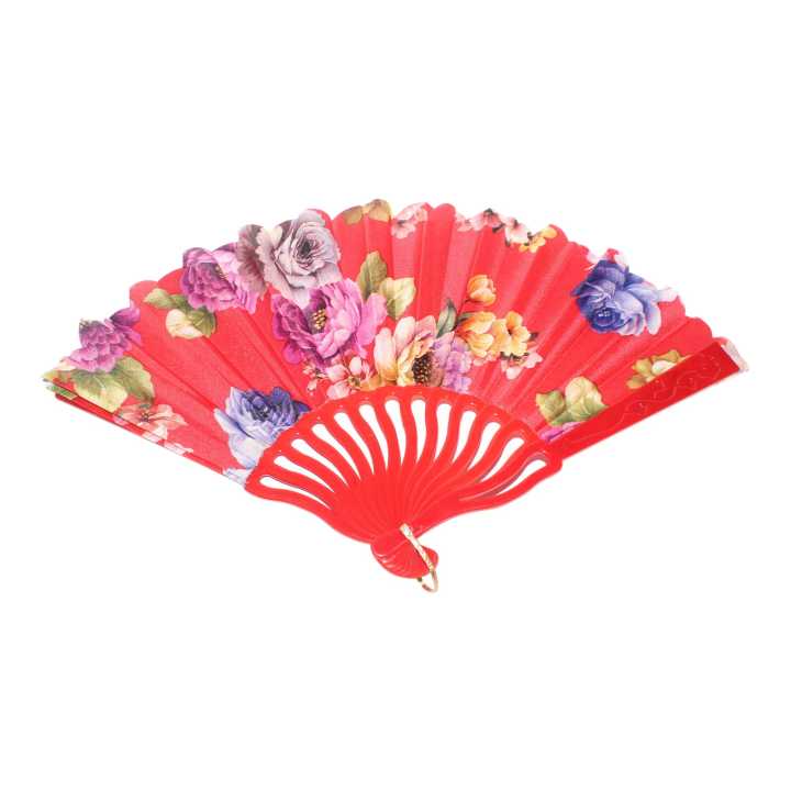 5 Piece Manual Fold-able Hand Fan For Summer (To Remove Mosquito ...