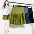 Maternity shorts 2022 summer thin trendy mom loose straight pants fashion wear outside Internet celebrity pants casual belly pants. 