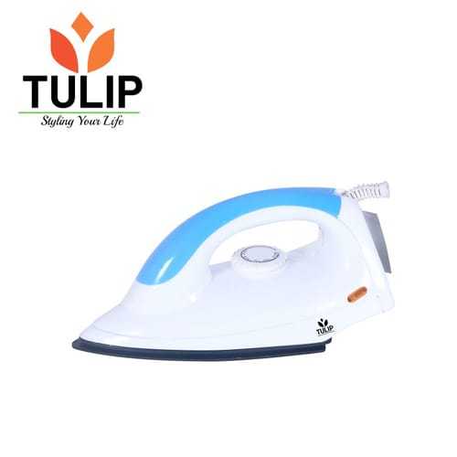 Tulip Non-Stick Soleplated Dry Iron Vivo 750W - Blue