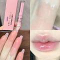 Water Light Mirror Lipstick Pen Glitter Lip Tint Long Lasting Moisturising Love Heart Shape Solid Lip Gloss Lip Makeup Cosmetics. 