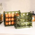 Plastic Kitchen Storage Refrigerator Side Door Preservation Box Egg Storage Storage Box Egg Box Egg Tray. 