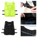 Breathable Universal Size Cooling Vest with 4 Ice Packs Pockets Reflective Strip Design Water Cooling Vest High Temperature Resistance Heatstroke Prevention Vest Summer Season. 
