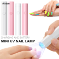 Aixuan LULAA Handheld Mini Nail Lamp UV LED Nail Light For Curing All Gel Polish Nail Dryer Manicure Nail Art Tools Flashlight Pen. 