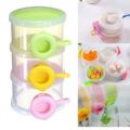 3 Layers Baby Milk Powder Formula Dispenser Feeding Case Box Container Bottle, Milk Powder Divider. 