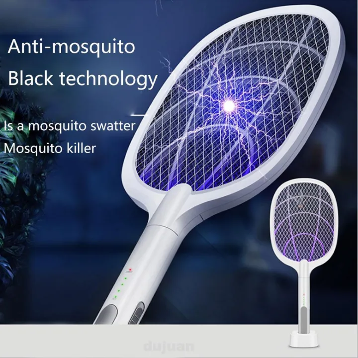 USB%20Rechargeable%20Electric%20Mosquito%20Swatter%20Killer%20Handheld%20Racket%20Insect%20Fly%20Bug%20Wasp%20Fly%20Swatter%20Electric%20Tennis%20Bat%20-%20Image%203