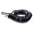 Air Blow Duster Set with 5 Meter Long Coil Pu Hose for Truck Air Compressor Dust Removal Air Cleaning Nozzle. 