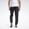 Reebok Black Training Essentials Woven Cuffed Pants For Men FP9141. 