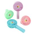 Portable Mini Handheld Fan with USB Rechargeable Battery Strong Wind 2628-1. 