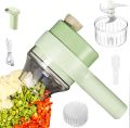 4 in 1 Portable Electric Vegetable Cutter Set. 