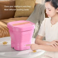 Foldable Washing Machines Household Mini Small Portable Washer for Panties and Socks | Portable Washing Machines. 