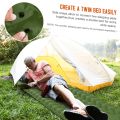 Camping Sleeping Pad with Pillow Built-in Pump Ultralight Inflatable Sleeping Mat Waterproof Camping Air Mattress for Backpacking Hiking Tent Traveling. 