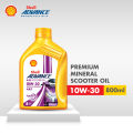 Shell Advance AX5 10W 30 SL/MB / Scooter Oil - 800ml. 