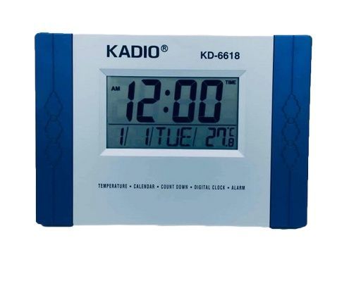 KADIO  Wall + Table Multifunction Digital Clock -6618