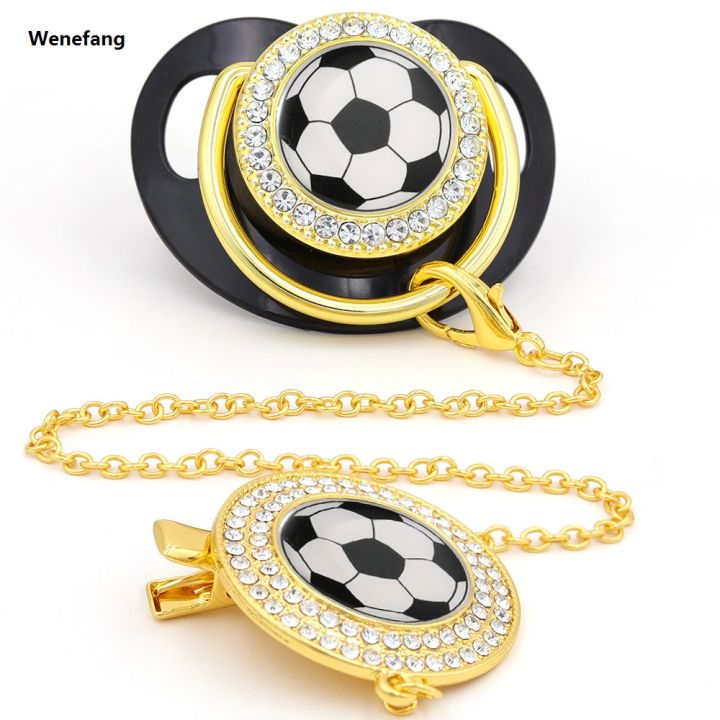 Wenefang%20Newborn%20Pacifiers%20Bling%20Gold%20Pacifier%20Clip%20Football%20Sell%20Baby%20Pacifier%20New%20style%20Baby%20Drill%20Appease%20Play%20Mouth%20Spot%20Su%20Chupetes%20De%20Lujo%20-%20Image%207
