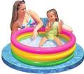 INTEX Sunset Glow Baby bath tub 86*25cm Inflatable Swimming Pool (Multiclolr). 