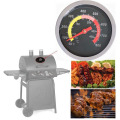 2X BBQ Grill Temperature Gauge, Barbecue Charcoal Grill Smoker Temperature Gauge Pit BBQ Pizza Oven Thermometer. 