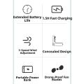 Powerful Rechargeable Portable Mini Handheld Fan Adjustable 3 Speed Folding Cooling Hand Fan Cute 2000mAh Small Pocket Fan Outdoor. 