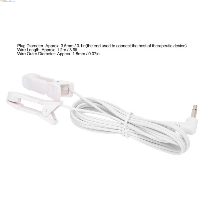 Withoutyou%20Massage%20machine%20in%20ten%20sets%202%20power%20cord%20mm%205%5D%20released%20popular%20%5Bnew%20piece/bag%20New%20style%203.5%20electrode%20with%20ear%20clips,%20suitable%20for%20physiotherapy%20equipment%20-%20Image%204
