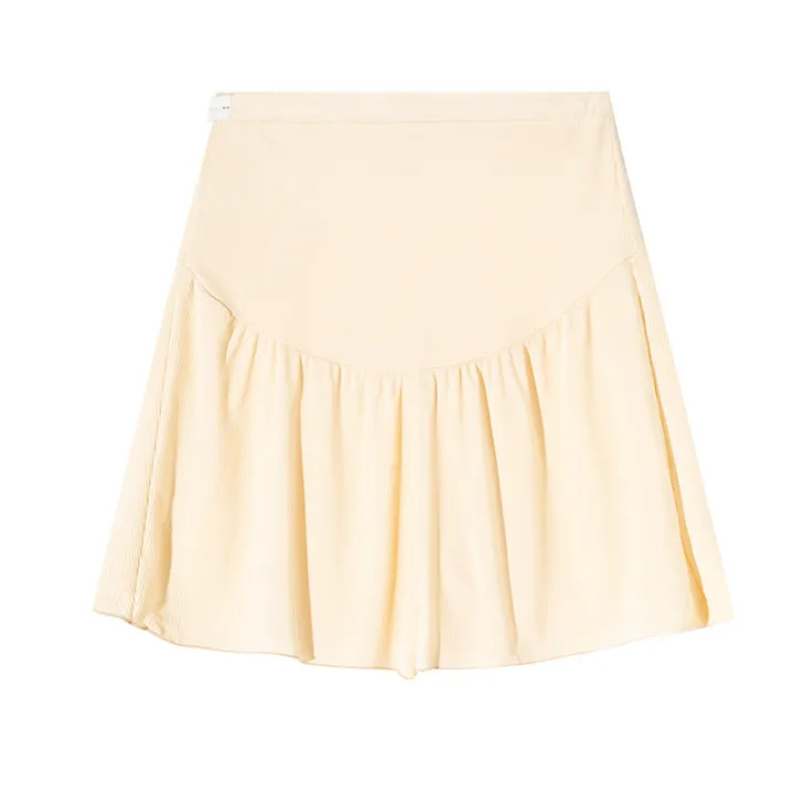 Real%20shot:%20Xia%20Bingsi,%20maternity%20shorts,%20thin%20stretch%20and%20versatile,%20maternity%20wide-leg%20pants,%20200%20pounds,%20belly%20support%20leggings%20-%20Image%205