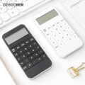 DISICHEN Fashion Compact Student Calculator Energy Saving Accounting Tools Lightweight Mini Pocket Electronic Digit Calculator. 