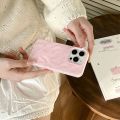 NEW Aesthetic Cute Pink Polka Dot Clear Phone Case For iPhone 16 15 14 13 Pro Max Korean Lovely Shockproof Phone Cover For Girl Gift. 